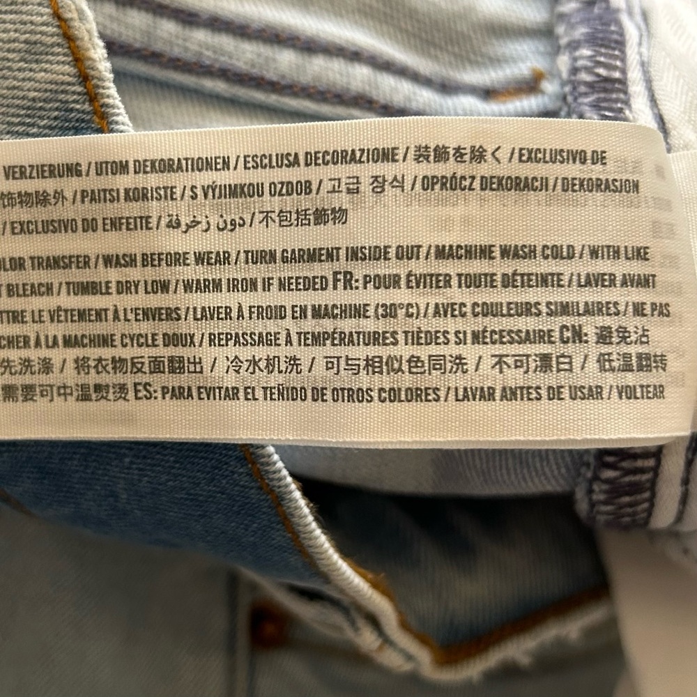 NWT, Abercrombie & Fitch Curve Love The Ankle Straight Ultra High Rise Jeans, 30 - Picture 10 of 11